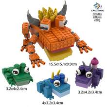 Rob-Lox 99nights In The Forest Artistic Building Blocks Toy, Can Be Placed On Desk Or Shelf, Assemble Mysterious Owl And Deer Modern Display Collectibles, Independent Style, Christmas - Multicolor - View 10