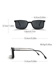 4-In-1 Magnetic Square Frame, Quick Switching, Business Office Fashion Essential, Birthday Gift - Multicolor - View 6