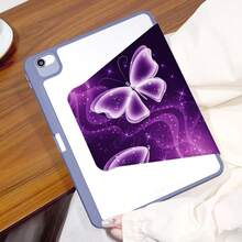 360° Rotatable IPad Protective Case, Y-Shaped Folding Stand, High-Definition UV Printing, Compatible With Ipad 11 2025, IPad Air 11/13 2025 M3, IPad Air (M2) 11/13 Inch, IPad Air 4/5/6 10.9inch, IPad Pro 11 Inch, IPad Pro 12.9 Inch, IPad 10.2 Inch, IPad 9th/10th Generation And Various Models, Protective Cover Design, Support Multi-Angle Adjustment, Six-Way Stand Placement, Built-In Pen Slot, Transparent Back Cover, Anti-Drop Protection, Auto Wake/Sleep Function - Multicolor - View 6