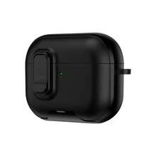 Locking Case For AirP.Ods Pro 3 With Lock,TPU Leather Texture Durability Anti-Lost & Shockproof Protective Cover Accessories With Cleaning Kit In Keychain Compatible With Apple AirP.Ods Pro / 4 / 3 Generation - Multicolor - View 25