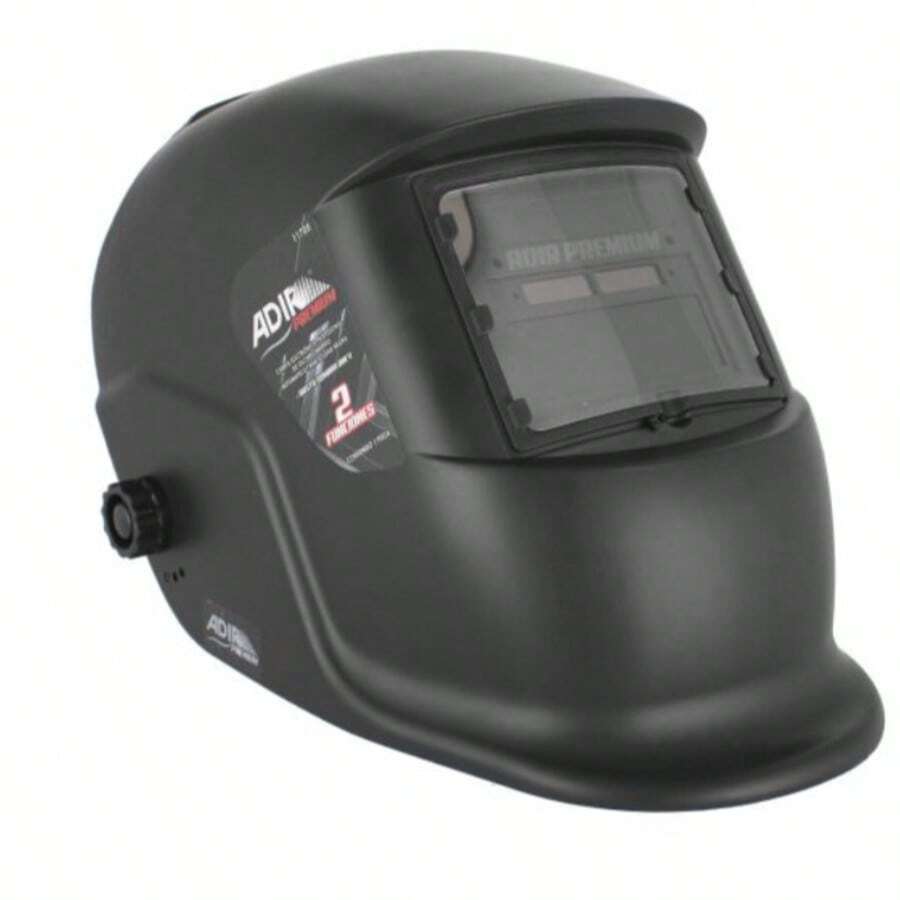 Careta Electrónica de Oscurecimiento Automático Negra 11705 Adir | Protección para Soldadura - Negro - Ver 1