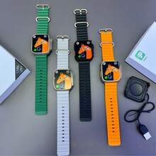 El nuevo reloj inteligente, la correa deportiva, es multifuncional y es un buen regalo. - Gris - Ver 2