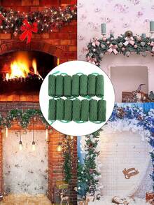 1/14/28 Sausage-Shaped Floral Foam, DIY Wreath Kits, Floral Foam Blocks Set, Water-Absorbing Flower Arch, Dry Floral Foam Bricks, Green Floral Foam For Flower Arranging. Spring Decor, Mom Gifts, Best Friend Gifts, Birthday Gifts, Fake Flowers, Fake Plants, Home Decor, Wedding Decorations, Wedding Accessories, Gifts For Women, Garden Decor, Outdoor Decor. - Green - View 6