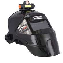 Careta Electrónica para Soldar con Luminaria Integrada 11706 Adir | Oscurecimiento Automático - Negro - Ver 1