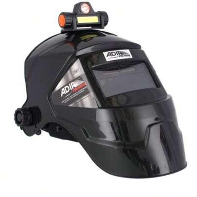 Careta Electrónica para Soldar con Luminaria Integrada 11706 Adir | Oscurecimiento Automático