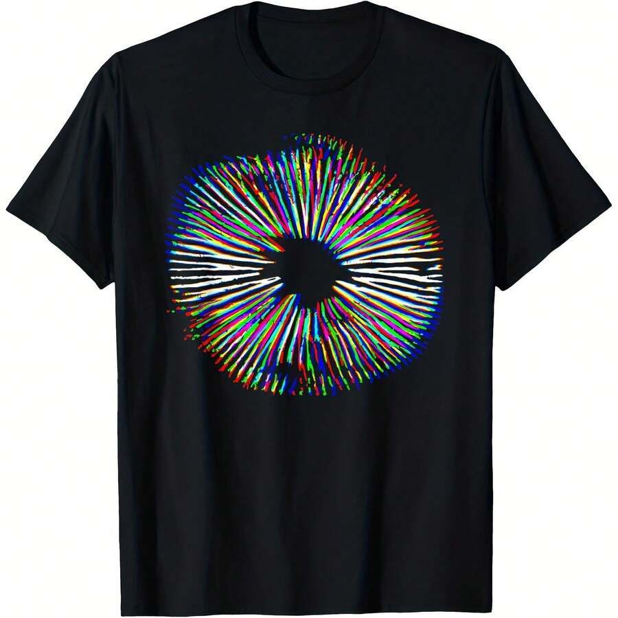 Musoom Spore Print Musoom Magic Present T-shirt - Negro - Ver 1