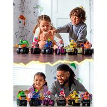 Spin Master 救援车轮主题玩具车，可变形玩具卡车，附赠可收藏人偶，适合3岁及以上男孩女孩。 - 萊德 - 查看 10