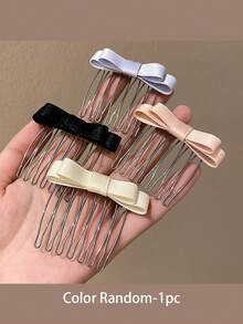 1/2 chiếc kẹp tóc trang trí hình nơ, kẹp tóc mái, phụ kiện tóc thanh lịch, kẹp tạo kiểu tóc mái lệch, lược cài tóc đa năng, kẹp tóc, phụ kiện trang trí tóc dễ thương cá nhân hóa, thích hợp làm quà tặng cho phụ nữ, quà tặng ngày lễ, quà tặng mùa tựu trường, phụ kiện đội đầu. - Nhiều màu - Xem 15
