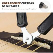 instrumento de cuerdaAccesorios para ra MTQ 3 EN 1 Accesorios para ra Electrica Multifuncional Enrollador de Cuerdas Cortador de Cuerdas y ctor de Clavijas. - negro - Ver 2