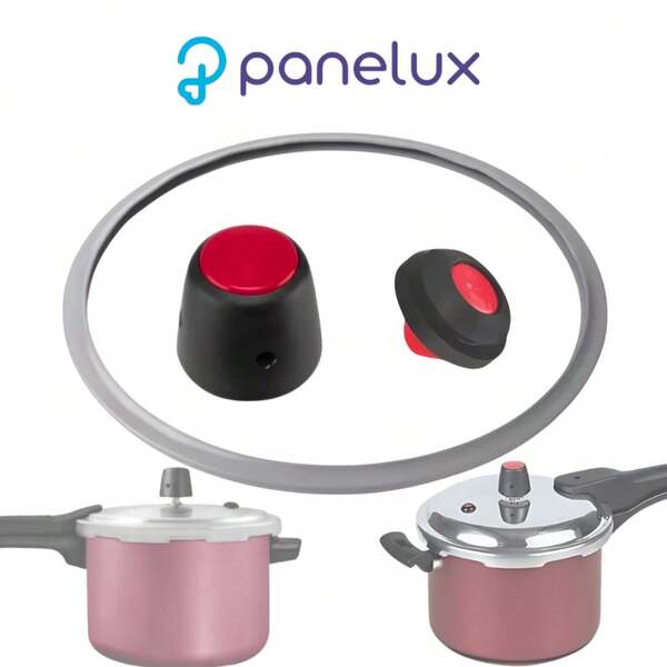 Kit Reparo Panela Pressão Panelux Maximum Magnific 4.5L 3 Peças Borracha Vedação + Pino + Válvula