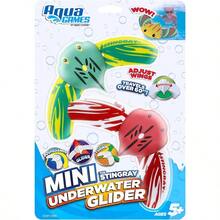 Aqua Mini Stingray Gliders - 2 Pack - Underwater Pool Toys with Adjustable Fins Travel Up to 40 FeetChildlike charm, a must-have gift for children - Paquete de 2 AquaMiniStingray - Ver 5