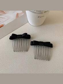 1/2 chiếc kẹp tóc trang trí hình nơ, kẹp tóc mái, phụ kiện tóc thanh lịch, kẹp tạo kiểu tóc mái lệch, lược cài tóc đa năng, kẹp tóc, phụ kiện trang trí tóc dễ thương cá nhân hóa, thích hợp làm quà tặng cho phụ nữ, quà tặng ngày lễ, quà tặng mùa tựu trường, phụ kiện đội đầu. - Nhiều màu - Xem 11