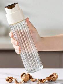 1个玻璃油瓶，厨房用油容器，大容量油壶，酱料/醋调味瓶，防漏油罐 - 查看 9