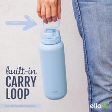Ello Cooper Botella de agua de acero inoxidable aislada al vacio - casimirrosado - Ver 4