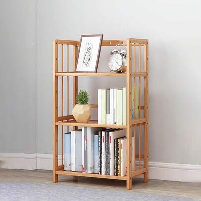 Simple Floor-Standing Bookshelf, Storage Rack For Study, Office, Home, Children's, Student Bookshelf, Living Room Assembly
