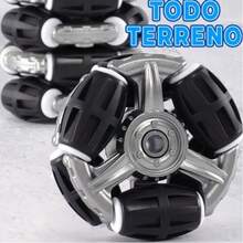 PERRO ROBOT ACROBACIAS - Juguete De Control Remoto Con Luces LED RGB, Sonido y Expulsión de Humo - Giro 360° - Excelente opción para regalarle a tus hijos - Plateado - Ver 7