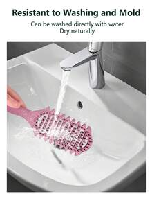 Lược định hình lọn tóc – Lược gỡ rối tạo sóng giúp định hình lọn tóc xoăn, thiết kế đệm mềm mại, giảm xơ rối và gãy rụng, hiệu quả làm mượt rõ rệt dành cho cả nam và nữ. - Nhiều màu - Xem 8