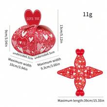 28pcs/Pack Gift Boxes For Valentine's Day, Wedding Season Favors, Chocolate Cookies, Ideal For Gifts And Souvenirs - Multicolor - View 3