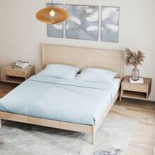 HOMCOM Nightstands - Madera Natural - Xem 10