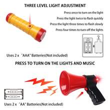 Conjunto de juego de roles de bombero para niños, para que niños y niñas se involucren en juegos de roles, desarrollando conciencia de contra incendios, equipado con accesorios realistas de bombero, que incluyen un extintor con rociador de agua, mochila de bombero con pistola de agua, linterna, megáfono, reloj, hacha contra incendios, uniforme de bombero, insignia de bombero, adecuado para uso en exteriores, sala de estar, actuaciones en el escenario, juego de roles, regalo de cumpleaños - Multicolor - Ver 8