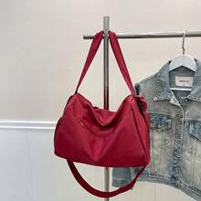 1pc Lightweight And Spacious Sports Gym Bag For Women, Suitable For Short Trips, Can Also Be Used As A Yoga Bag And Fits Over A Suitcase Handle, Multi-Pockets, Lightweight And Portable - Multicolor - View 12