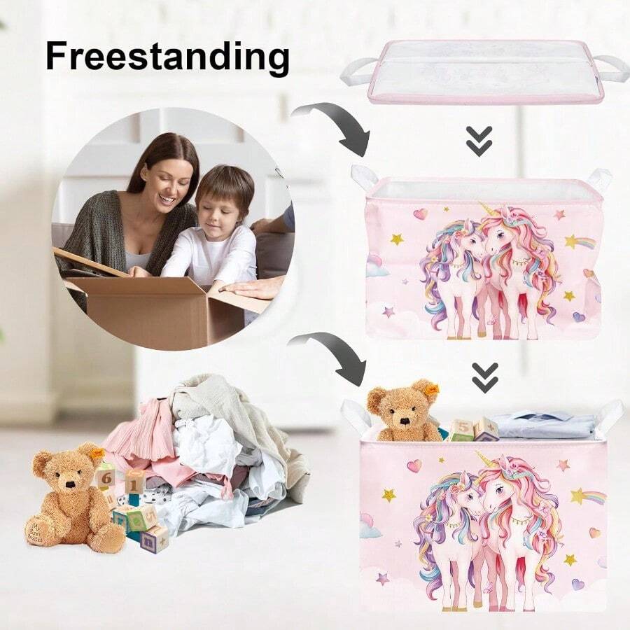 Clastyle 45L Cesta Ropa Sucia Animales Dinosaurios Hs Verde Lindo Cestos Almacenaje Juguetes s Plegable Redonda de Dormitorio 36x45 cm