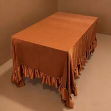 1 chiếc khăn trải bàn xếp ly co giãn có họa tiết, kích thước 70.87*82.68 inch, thích hợp cho đám cưới, ăn uống, tiệc tùng, sinh nhật, sử dụng hàng ngày, cắm trại ngoài trời, trang trí bàn trong nhà và ngoài trời. - Nhiều màu - Xem 6