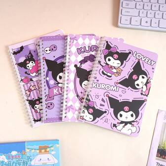 1 st A5-spiralanteckningsbok, söt anteckningsbok, studentkalender, högkvalitativ och förtjockad lösbladsanteckningsbok, nyårspresent, alla hjärtans dag-present, påskpresent (stokastisk stil)