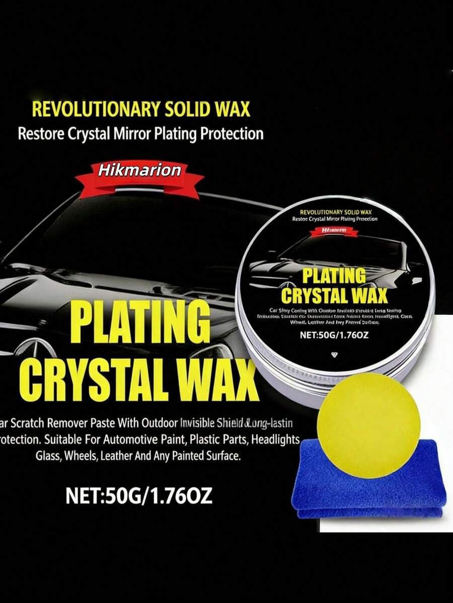 Car Care Wax Kit - Body Scratch Repair, Anti-Scratch, Suitable For All Vehicle Models