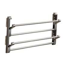 Aluminum Shoe Storage, 2-Tier, Foldable, For Bedroom Door | 1 2-Tier Foldable Shoe Storage | Shoe Organizer | Household Goods & Cleaning - Grey - View 5