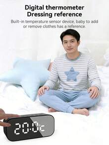 BT518, A 2-In-1 Alarm Clock And Speaker With A Large LED Display, 3-Level Brightness Adjustment, High Volume, And High-Quality Sound. - one-size - View 6