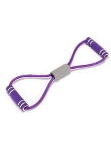 6pcs Elastic Yoga Resistance Bands - Purple PVC Material, Suitable For Full Body Workout, Core Muscle Training, Arm And Leg Exercises, Rowing Practice, And Use With Fitness Equipment - Purple And Pink Options Available. Ideal For Sports, Gym, And Home Workouts. Product Category: Fitness Accessories, Elastic Fitness Bands, Weight Loss Aids, Pilates Equipment, And Resistance Bands. - Multicolor - View 12