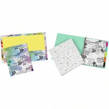 Almacenamiento de archivos  + Amy - Carpeta de anillas redondas de 2.5, capacidad para 175 hojas, carpeta, Find Inspiration, 1 GKTS - 1 carpeta - Ver 5