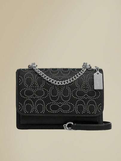 Coach Klare 25 Medium Size Women's Crossbody Bag, Flap Handbag With Chain Shoulder Strap