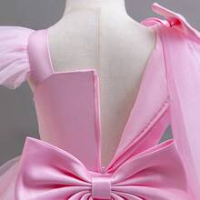 Pink, Girls' Bohemian Style Off Shoulder Bubble Sleeve Skirt With Belt - Pink Colored Chiffon Layered Skirt, Suitable For Birthday Parties, Wedding Flower Girls, And Summer Performance Outfits, Girls' Bohemian Style Off Shoulder Bubble Sleeve Skirt Belt - Pink Colored Chiffon Layered Skirt, Suitable For Birthday Parties, Wedding Flower Girls, And Summer Performance Outfits, Girls' Bohemian Style Off Shoulder Bubble Sleeve Skirt With Belt - Pink Colored Chiffon Layered Skirt, Suitable For Birthday Parties, Wedding Flower Girls, And Summer Performance Outfits - Hồng - Xem 7