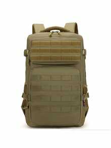 40L Capacity Military Tactical Backpack, Large Military 3-Day Assault Pack, MOLLE System Backpack, Outdoor Hiking Bag, Camouflage Pack School Bag Bookbag