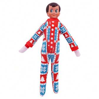 30cm Puppe Weihnachtself Schlafanzug Puppenkleidung Accessoires