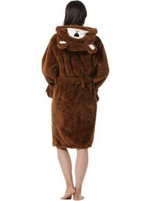 Bathrobe - หมีสีน้ำตาล - ดู 6