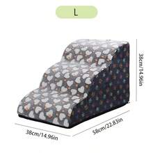 宠物楼梯，狗狗攀爬梯，防滑攀爬梯，适合小型、中型和大型犬在床上使用，猫咪床边攀爬梯