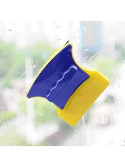 Cepillo de vidrio magnético, cepillo de limpieza de vidrio de doble cara para limpieza de ventanas, herramienta de limpieza del hogar, cepillo limpiador de ventanas magnético