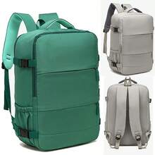 Cabin Bag 40X30X20 Carry On Travel Backpack Hand Luggage - 綠色 - 查看 3