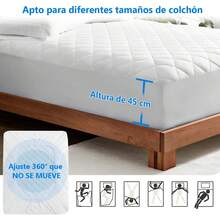 AMOROSA Mattress Protectors & Encasements - White - View 6