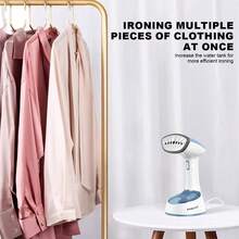 Plancha de vapor multifuncional para el hogar SOKANY 3065, 1470W de alta potencia, calentamiento rápido, capacidad grande de 120ml, planchado de 360° (plegable), luz indicadora LED, fácil de planchar cuellos, botones y áreas pequeñas, adecuada para uso doméstico y comercial - Tipo de Enchufe A Japonés (100V) - Ver 9