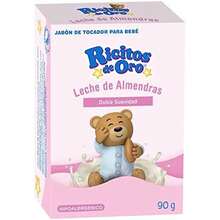 Ricitos de Oro, Jabón Corporal Leche de Almendras | Jabón en barra, 90 g. - / - Ver 2
