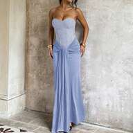 1pc Solid Color Elegant Knit Fabric Twist Zip Backless Dress, Suitable For Wedding, Birthday Party, Formal Evening, Homecoming, Singles Party, All Season