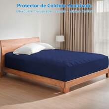 AMOROSA Mattress Protectors & Encasements - Navy Blue - View 2