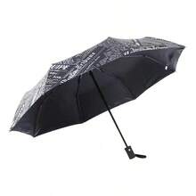 Bk Paraguas Plegable Automático For Periódicos Sun Rain De - Paraguas automático de periódico - Negro - Ver 2
