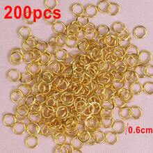 200个4-12mm开口连接环，适用于DIY手链项链首饰制作配件，易于使用，用途广泛。 - 跳環 - 查看 60
