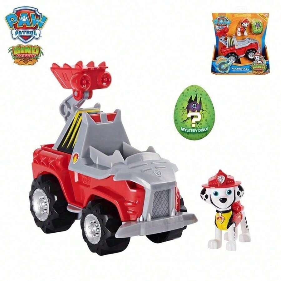 Spin Master Dino Rescue Vehicles With Rev-Up Motor, Dino And Characters Figure - ​Marshal.l - View 1