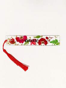 Personalized Bookmarks, Customized Embossed Daisy Resin Bookmarks, Floral Birth Month Flower Bookmark, Graduation Gift For Book Lovers And Teachers, Acrylic Magnetic Bookmarks - Multicolor - View 11